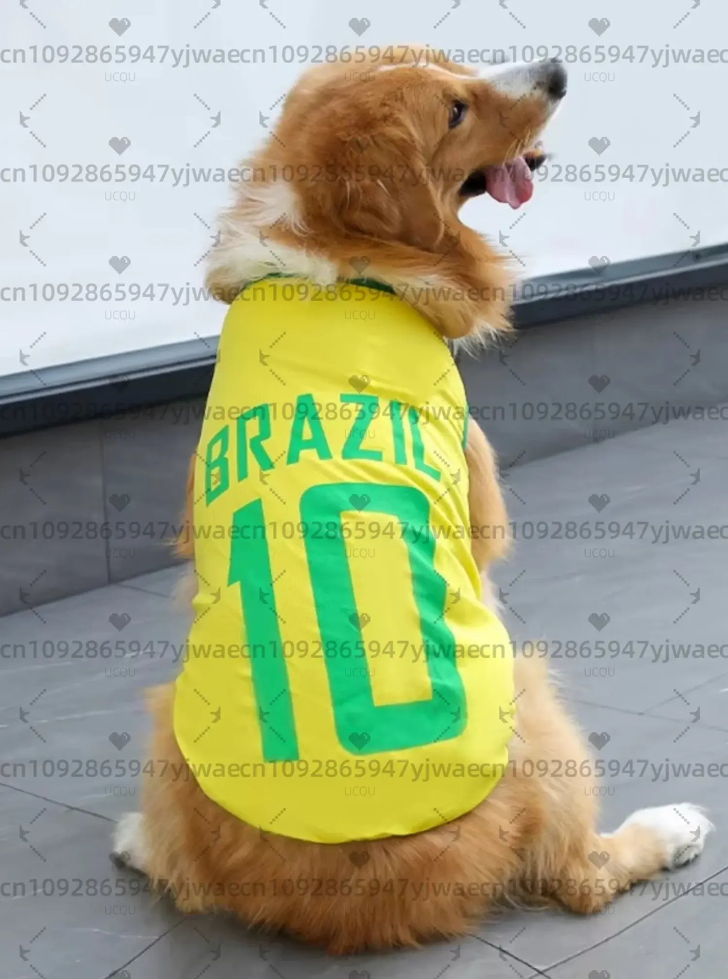 Camisa do Brasil para Cães