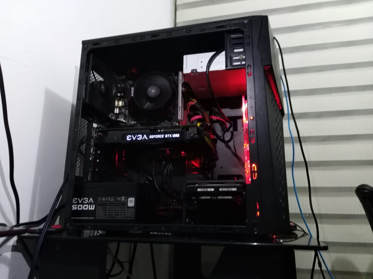 Pc gamer - Ryzen 5 1500x- 1060 6gb - Monitor - Silla Gamer