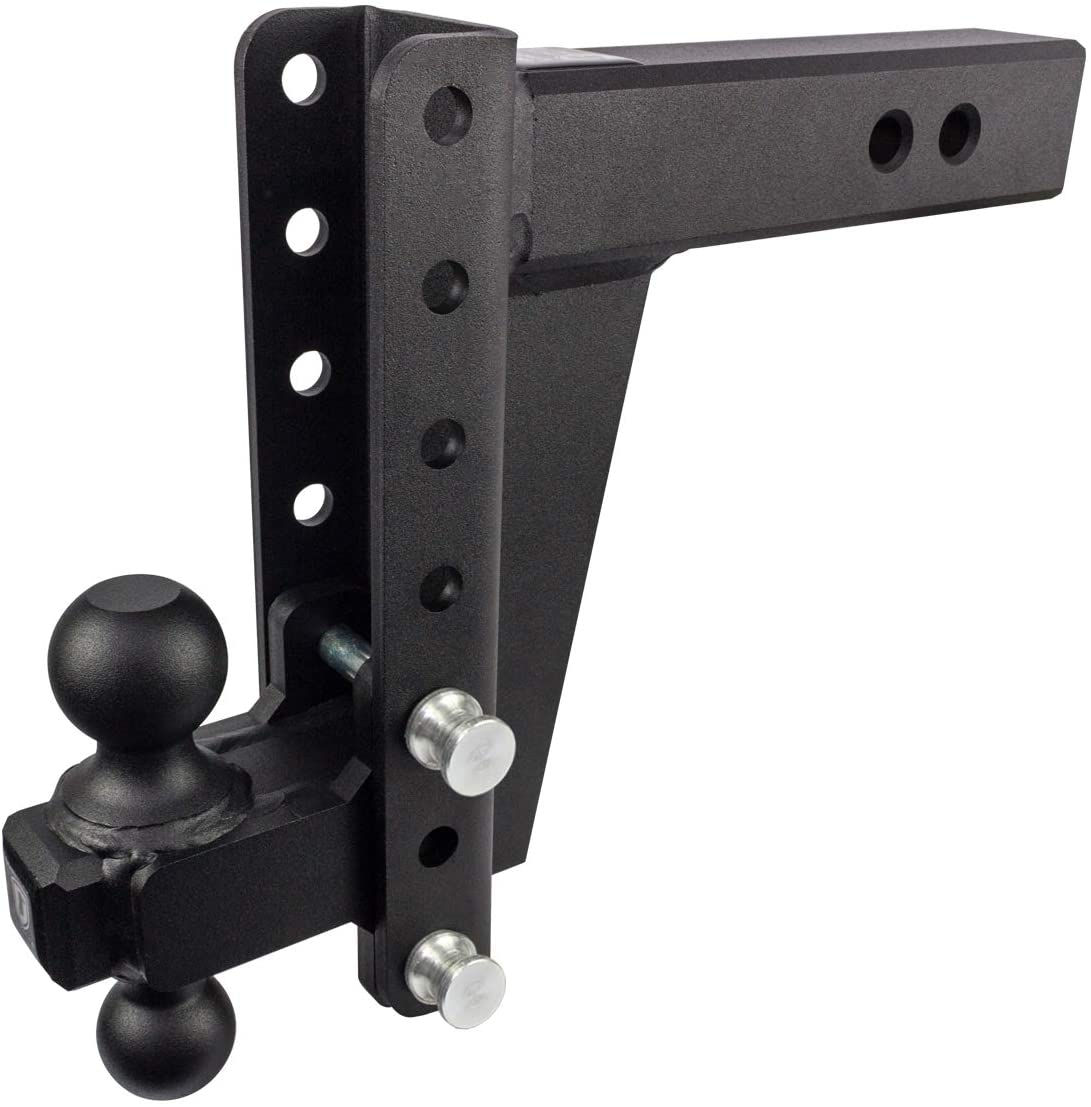 BulletProof Trailer Hitch 2.5" Adjustable (22,000lb Rating) 8" Drop/Rise