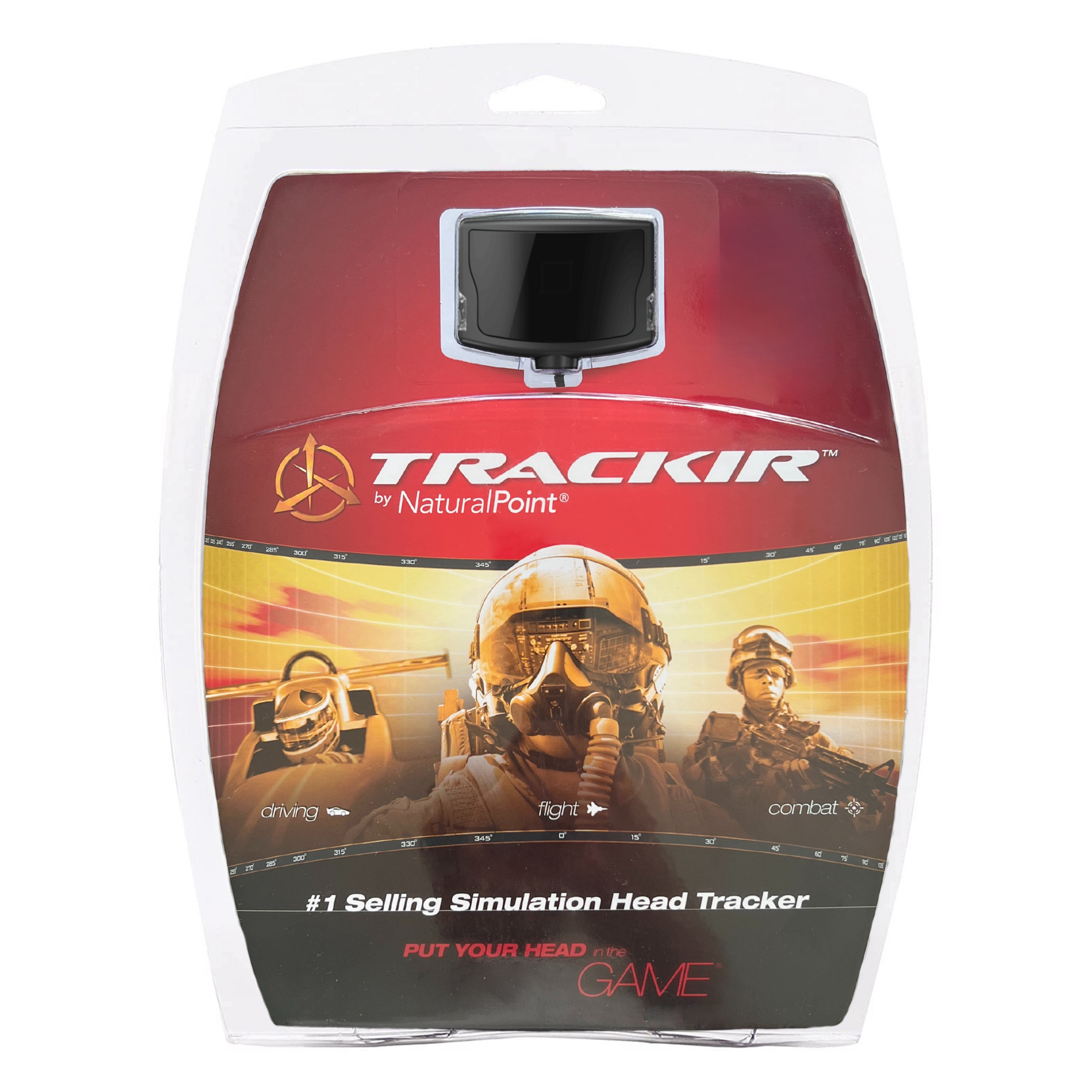 Natural Point TrackIr 5 Optical Head Tracking System with Track Clip