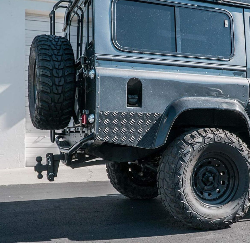 Thumbnail: BulletProof Trailer Hitch 2.0" Adjustable (14,000lb Rating) 4" Drop/Rise