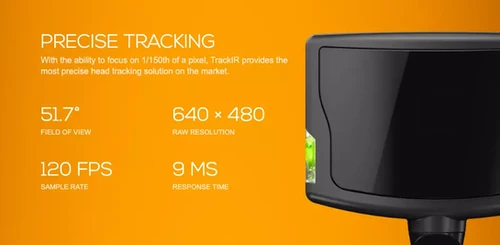 TrackIr 5 Optical Head USB Tracking System Bundle + Track Clip PRO