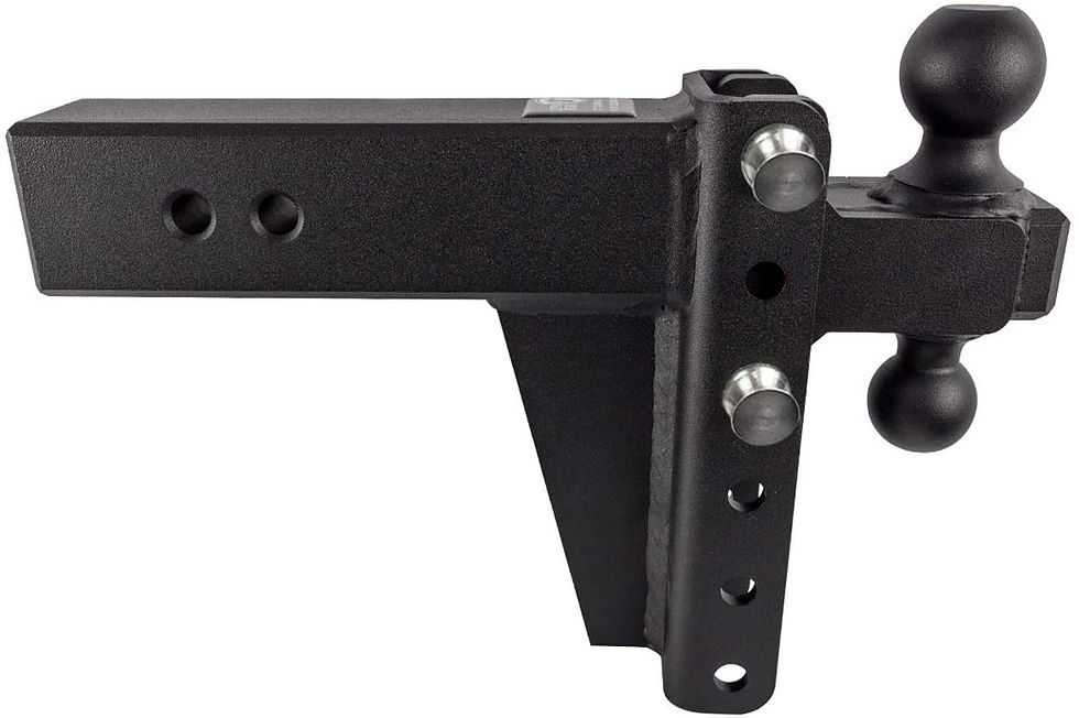 Miniatura: Enganches BulletProof 3.0" Ajustable Heavy Duty (22,000lb Rating) 6" Drop/Rise Tr