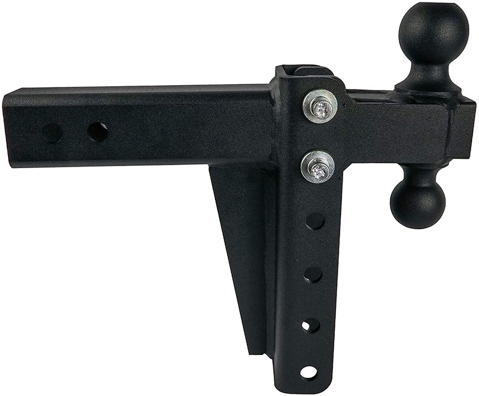 Thumbnail: BulletProof Hitches 2.5" Adjustable Medium Duty (14,000lb Rating) 6" Drop/Rise