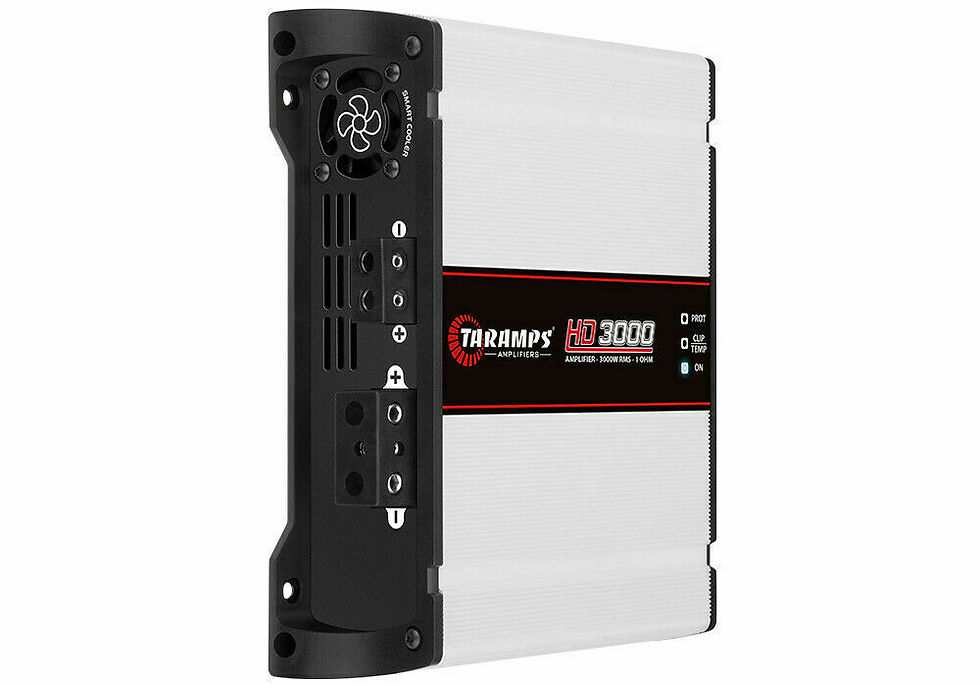 Thumbnail: Taramp's HD 3000 1 Ohm Class D Full Range Mono Amplifier