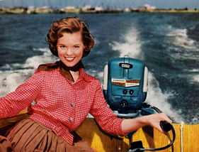 pretty woman on boat