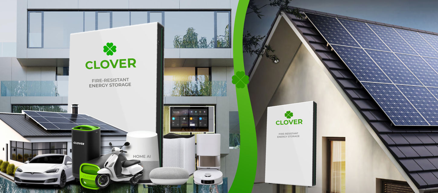 Energy Storage, Clover Smart Home, Green Technology, naturefoodgoodlife, Shop healthy, Live well, Earn Carbon Credit Point, naturefoodgoodlife.com