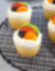 Fruit tart vanilla cupcakes