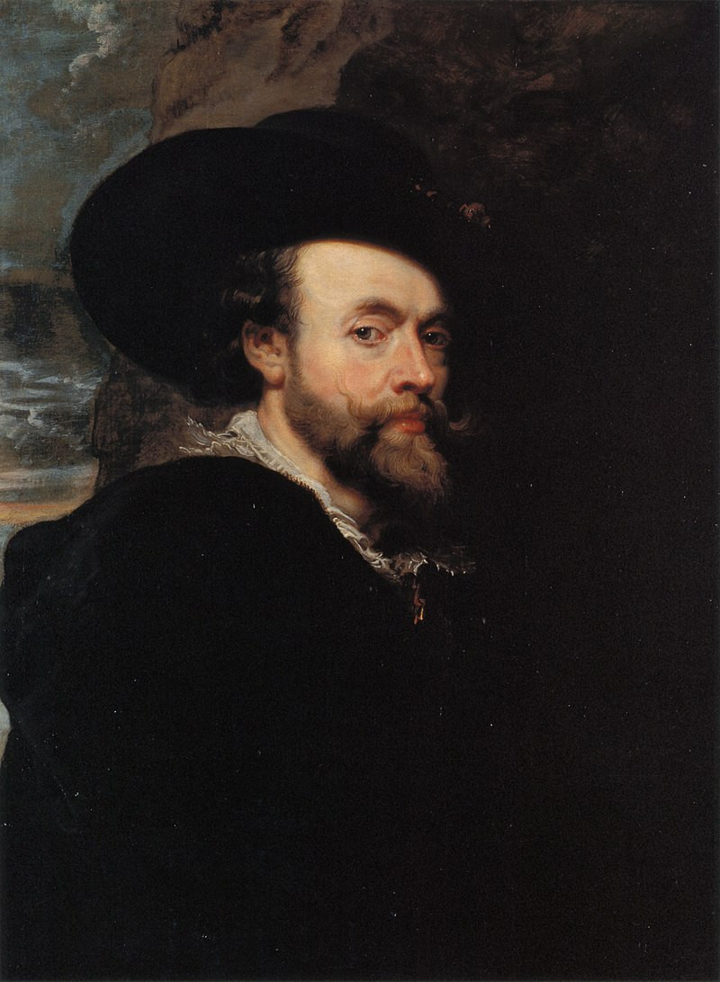 Peter Paul Rubens, Self-Portrait, oils on canvas, 1623