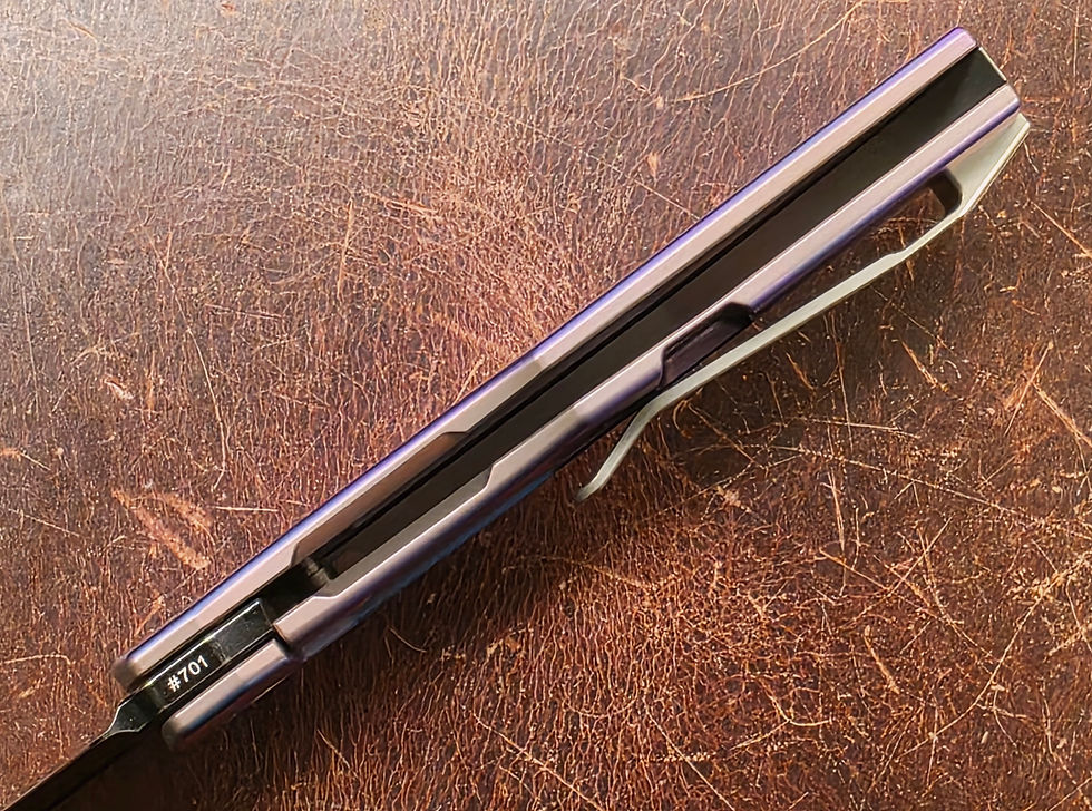 Thumbnail: Vero Engineering - NOVA - Blue ANO Wave Pattern - DLC Finish M390
