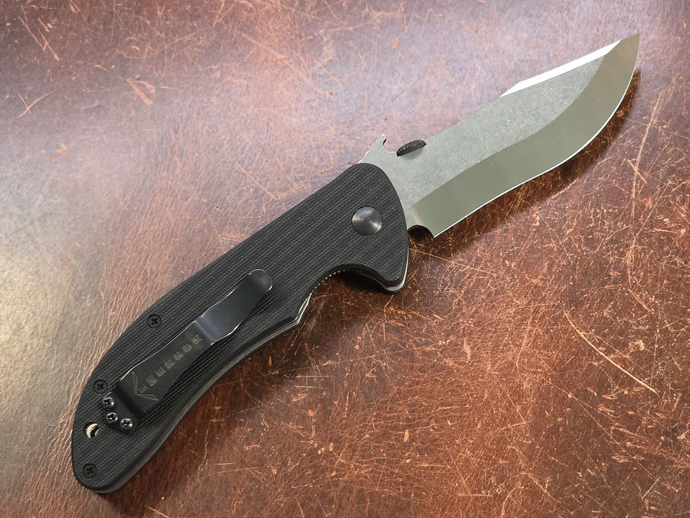 Emerson Knives - Iron Dragon SF - Serial 0095 - Stonewash 154CM