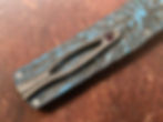 Thumbnail: Brian Tighe Twist OTF Dagger RWL-34 Satin Hand Rubbed DLC Ti Handle Fat Carbon