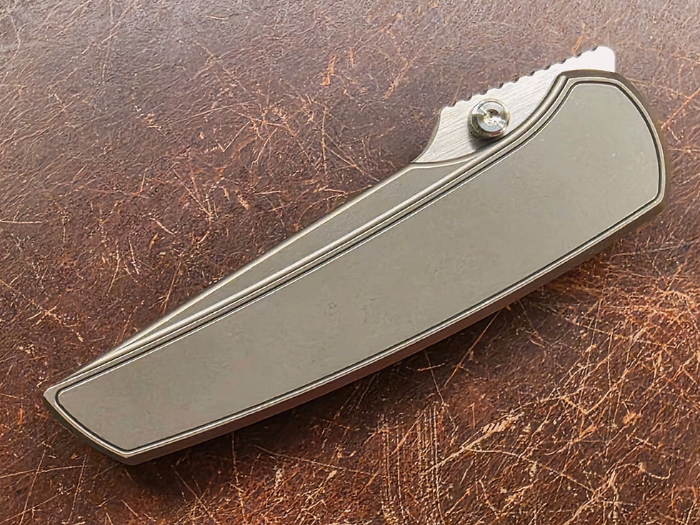 Thumbnail: Chaves Knives Disciple Street Integral - Jake McCoy Design Belt Finish