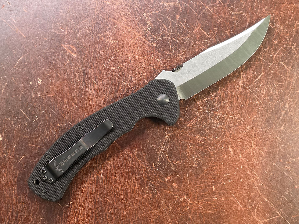 Thumbnail: Emerson Knives Pancho Villa SF - Black G10 - 154CM