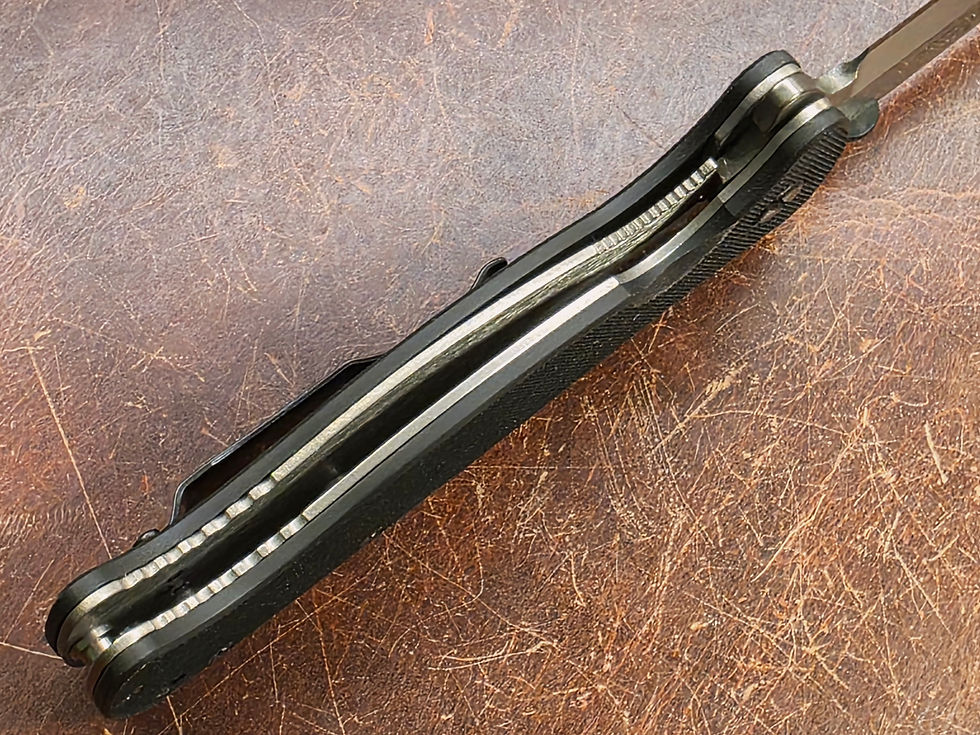 Thumbnail: Emerson Knives - Roughneck SF Recurve 154CM - Black G10