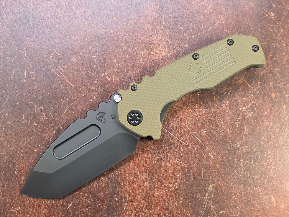 Medford Praetorian Scout - OD Green G-10 (3.75" D2) MDS30DPT1010SP