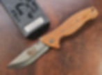 Thumbnail: Emerson Knives Liberty & Freedom Series: Liberty SF Chestnut Wood Serial 047