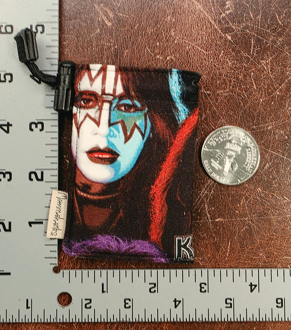 EDC Pouch - Mammahanks - KISS/The Demon - Ace Frehley/Space Ace Design
