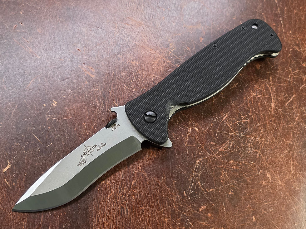 Emerson Knives • Roughneck SF Flipper • G10 • 154CM • Serial No. 0003