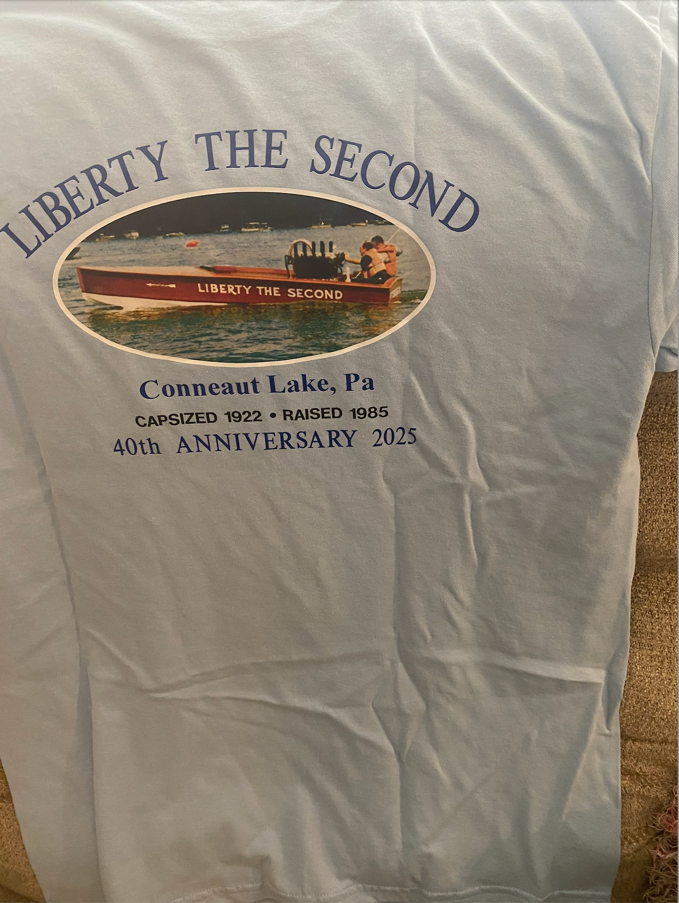 T-shirt with Liberty the Second picture