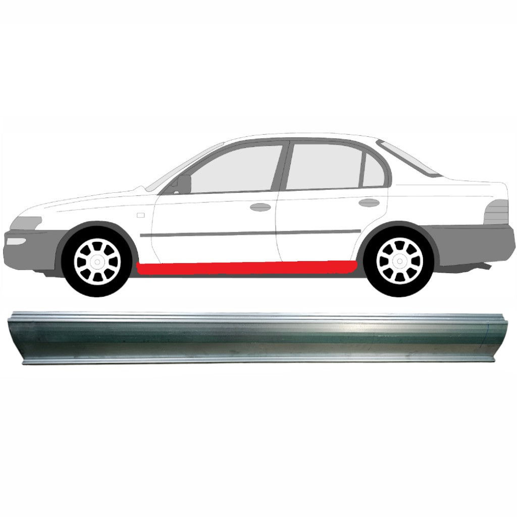 Sill repair panel for Toyota Corolla 1991- /Left