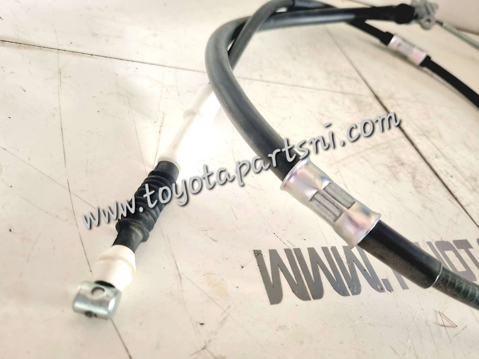 Miniatura: Corolla E10 E11 rear handbrake cable (drum brakes) left or right