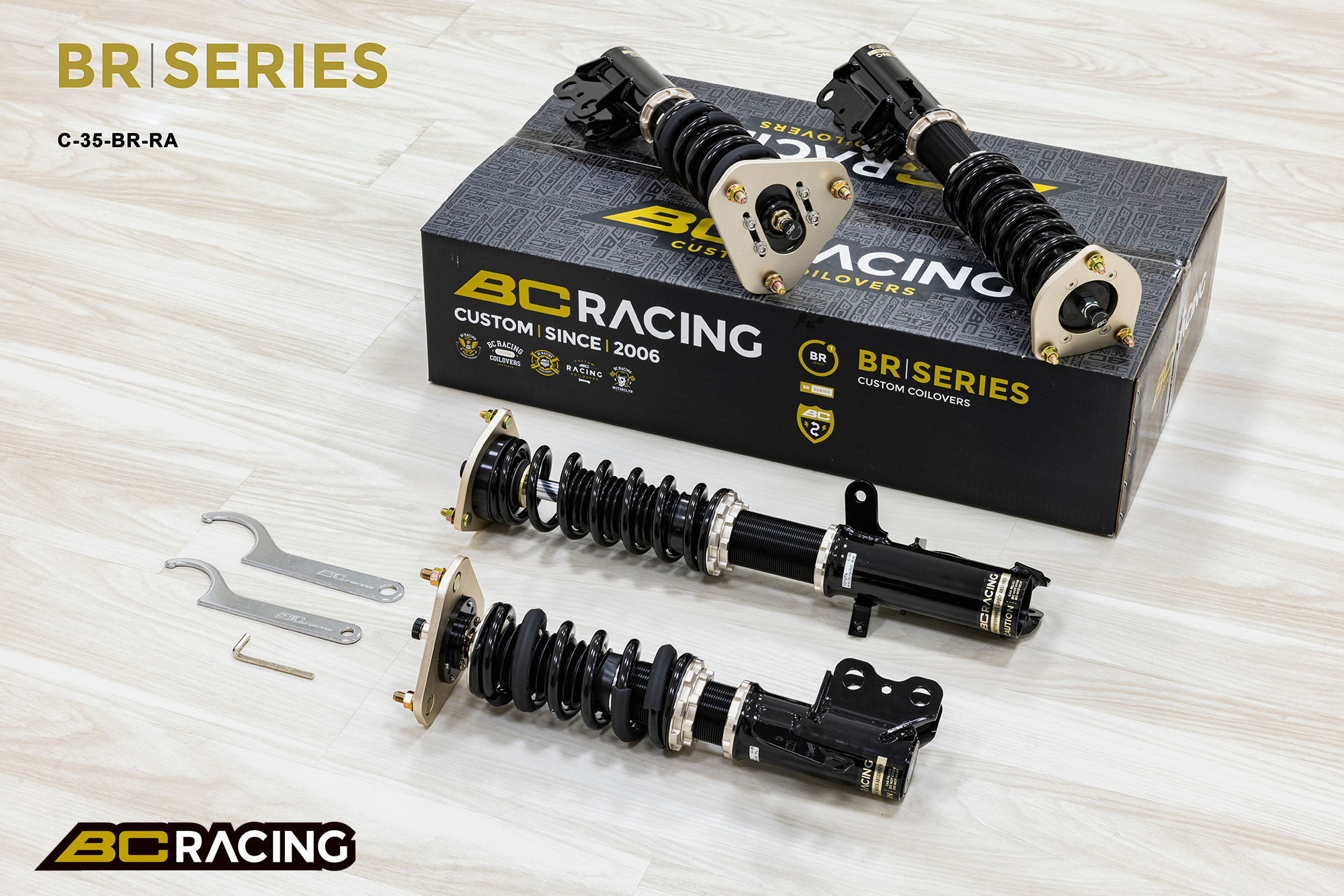 BC RACING COILOVER KIT Toyota Celica FWD ST183 (90-93)