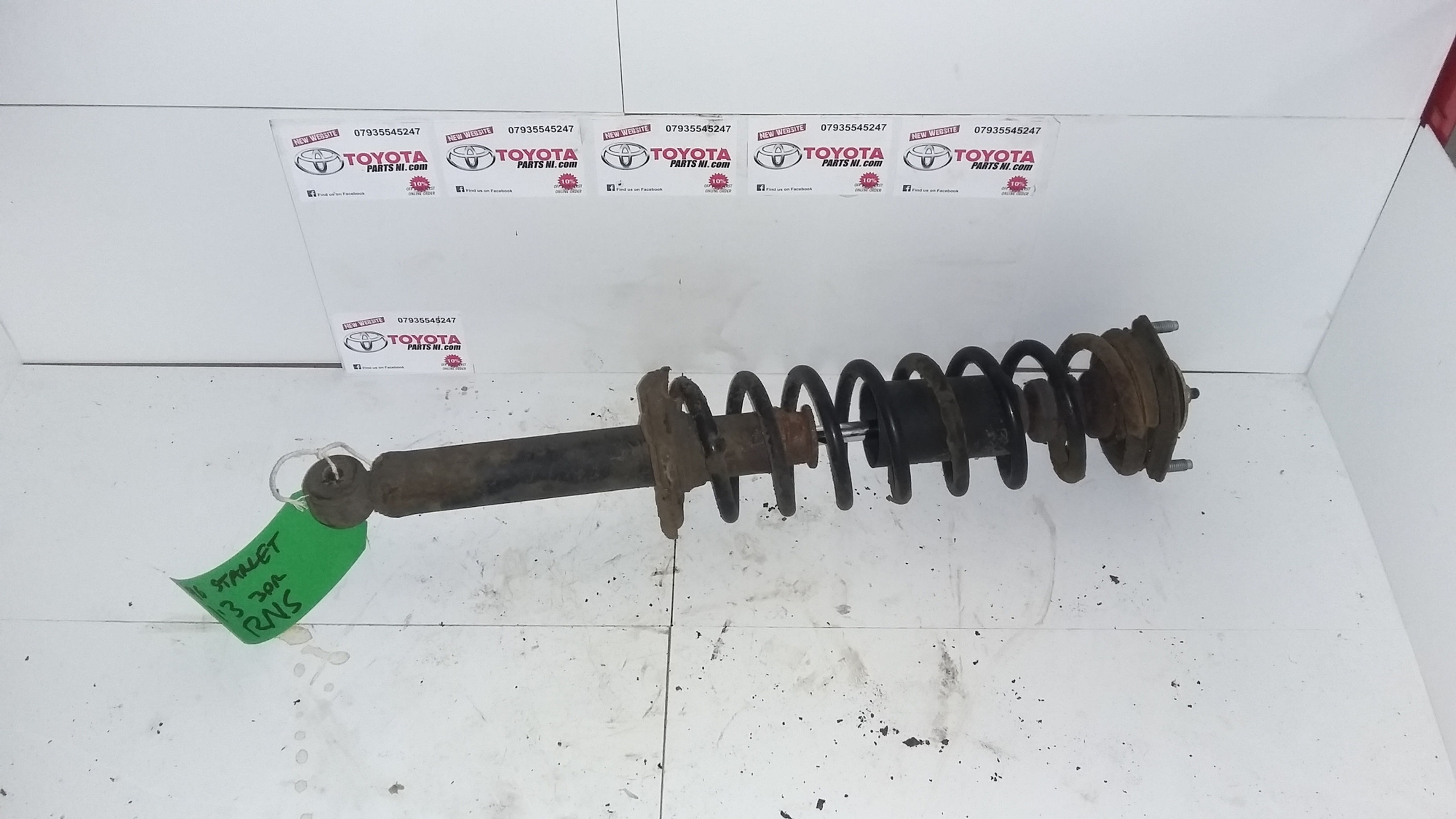 EP91 Starlet rear near side passengers side strut / shock / spring 96-99