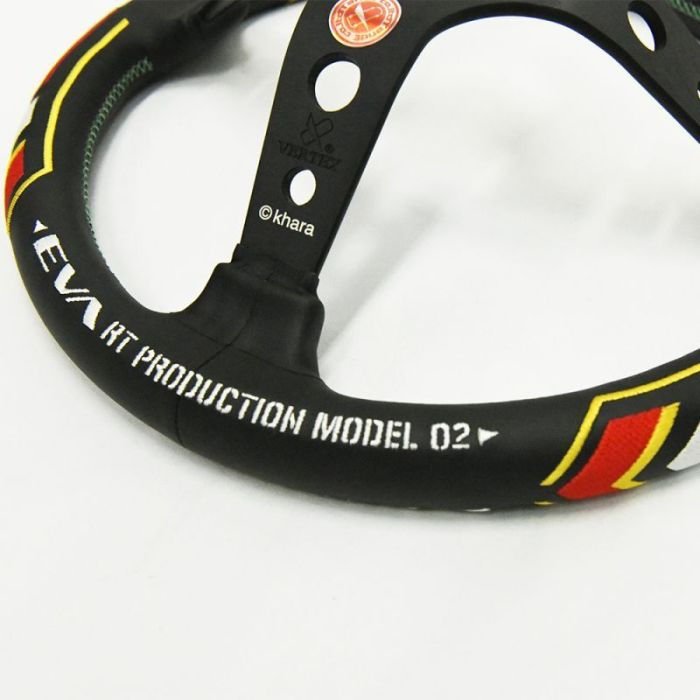 Miniature : VERTEX Evangelion Racing Steering Wheel 02 [Limited to 300 pieces]