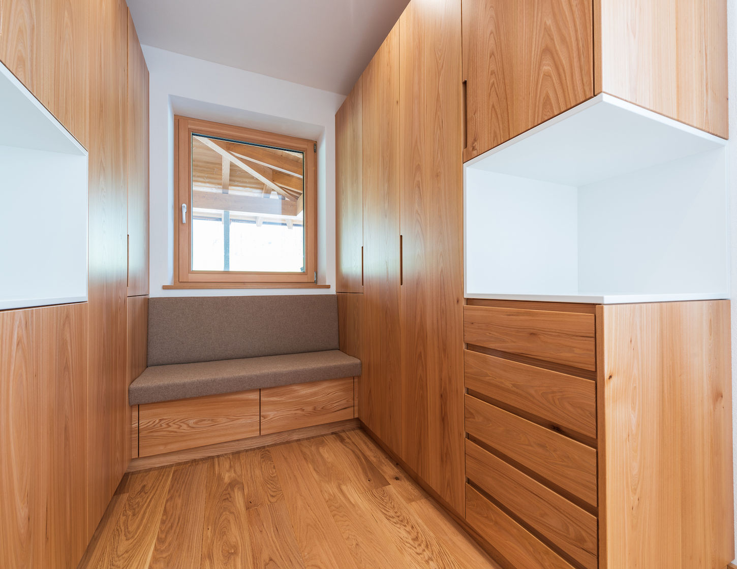 Garderobe Rüster Massivholz