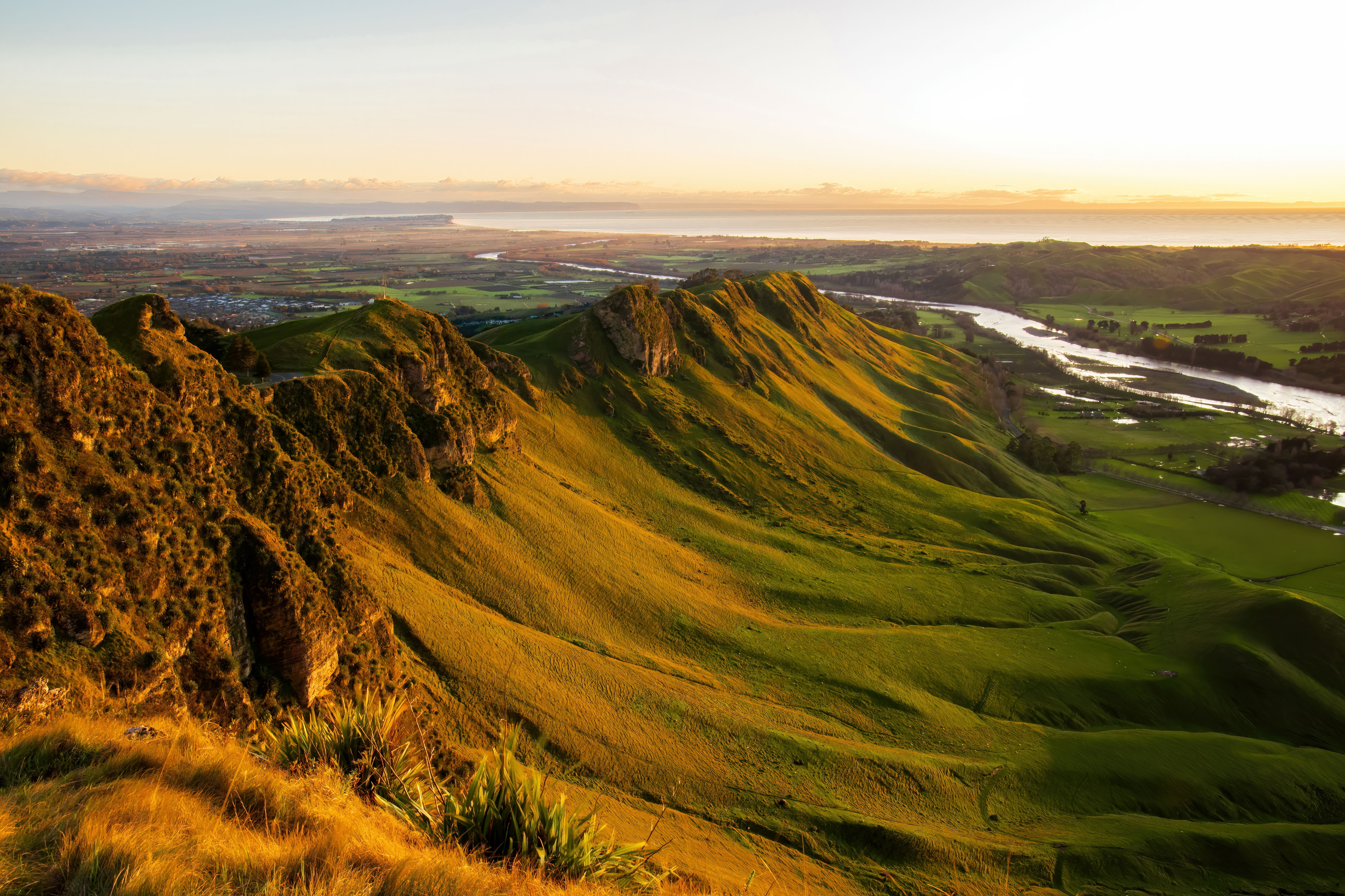 Sunrise at Te Mata Peak, Hawkes Bay.