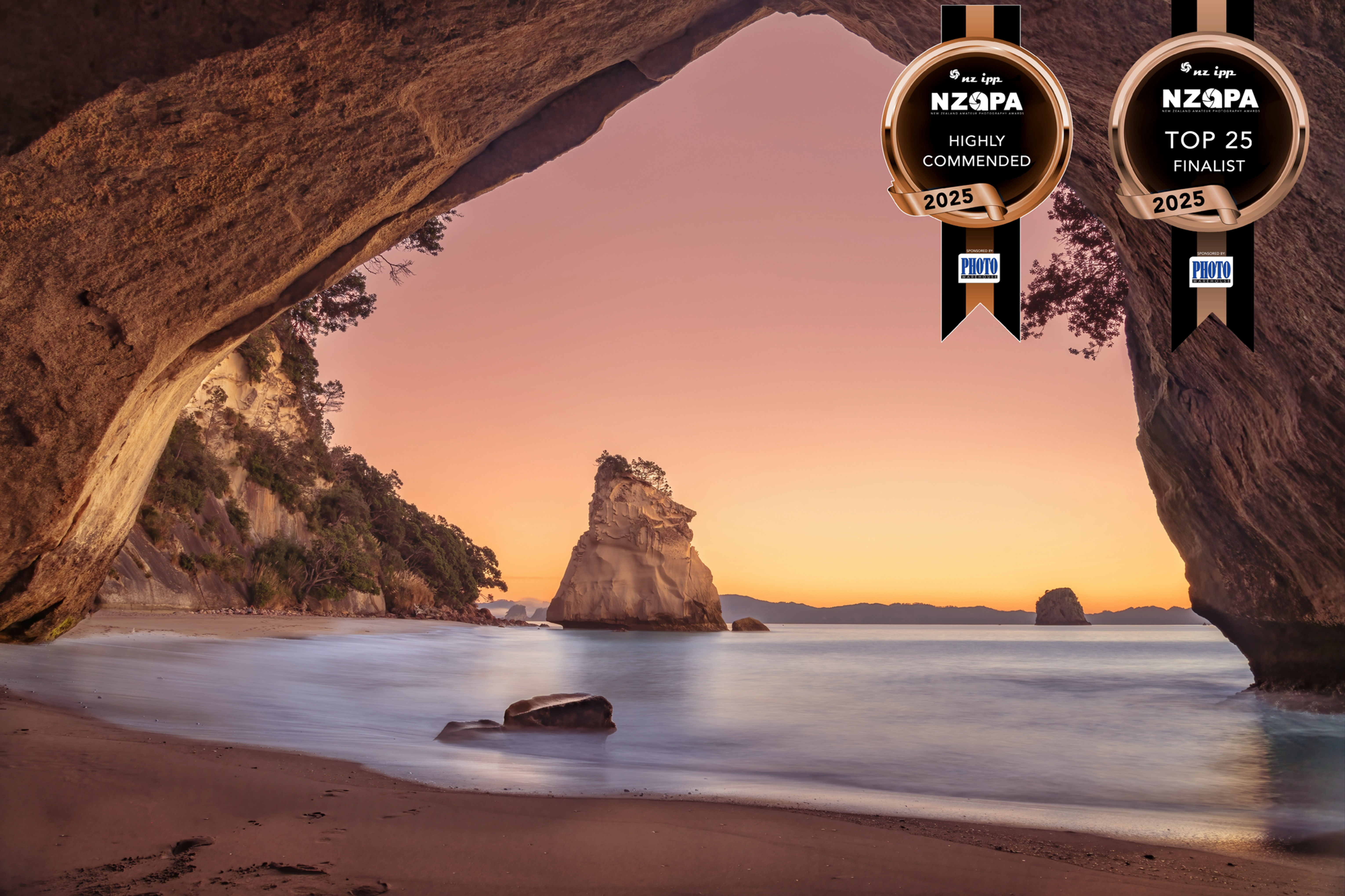 Cathedral Cove 1 - Canvas