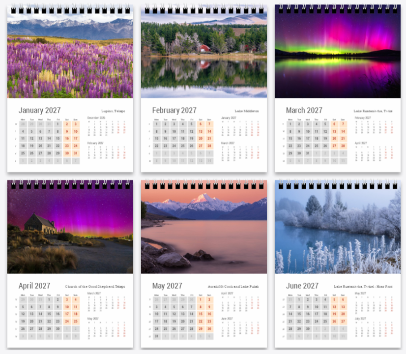 Thumbnail: View of first six months and images included