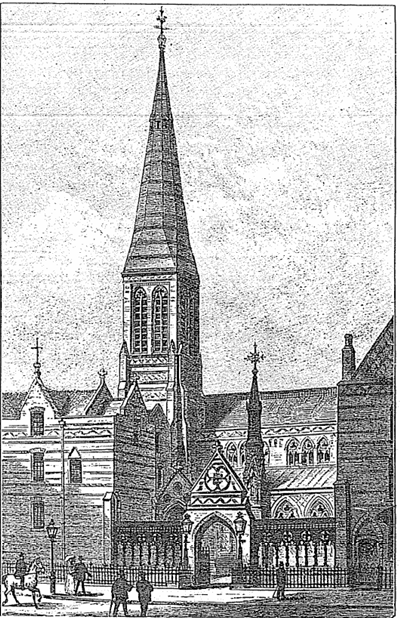 All Saints, Margaret Street, Londres (1849–1859)