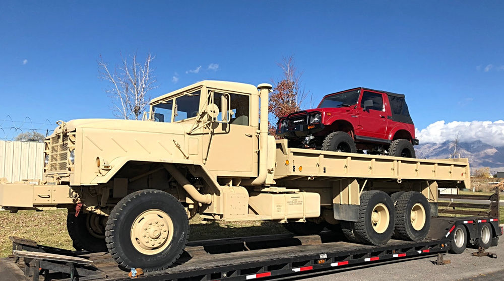 M942 900 Series 5 Ton Long Wheelbase 6x6 Shipped to Yakima, Washington