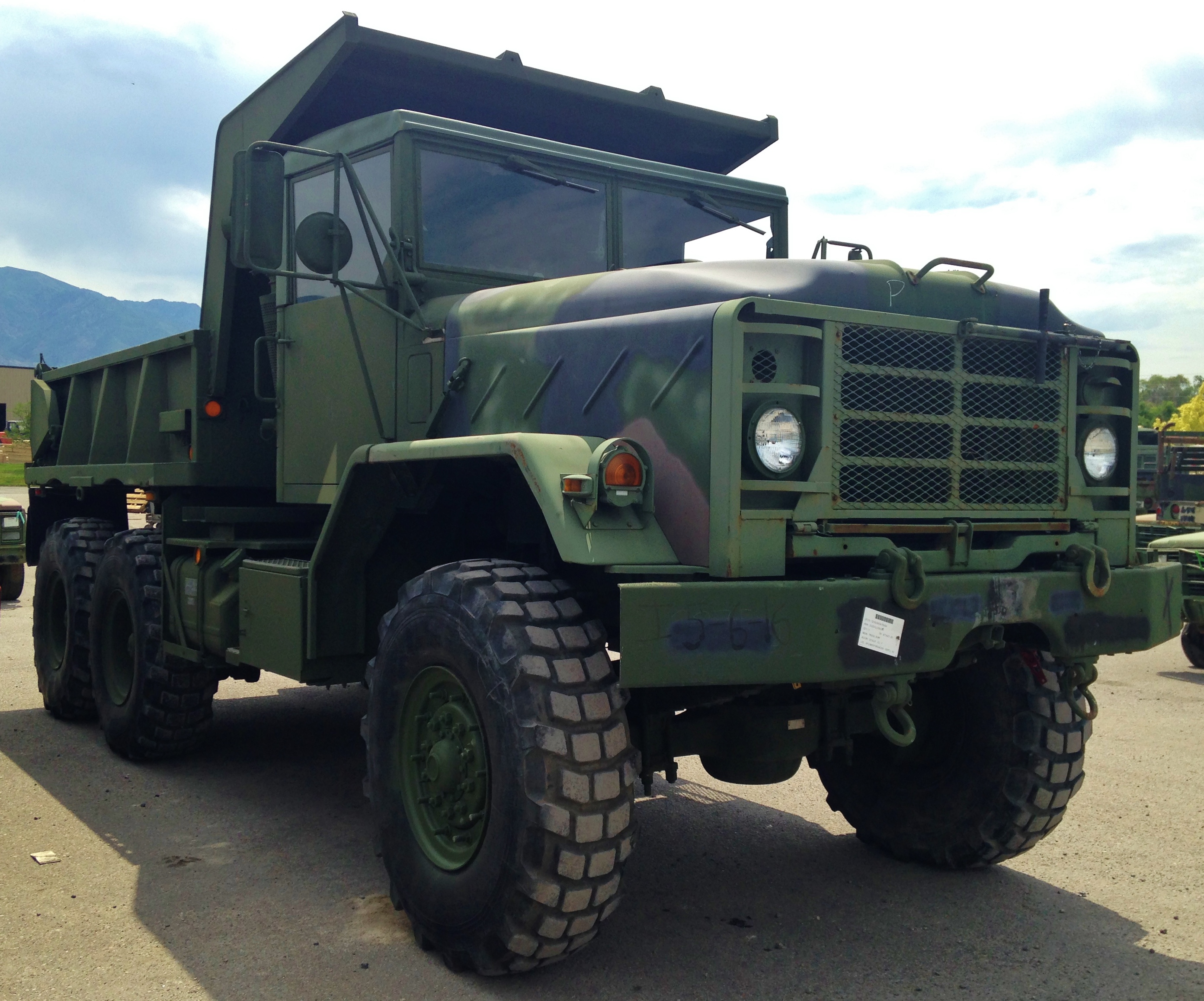 M929A2 900 Series 5 Ton Dump Wyoming Boyce Equipment, Utah, Military
