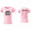 Miniatura: Camiseta Baby look Iron Dames rosa