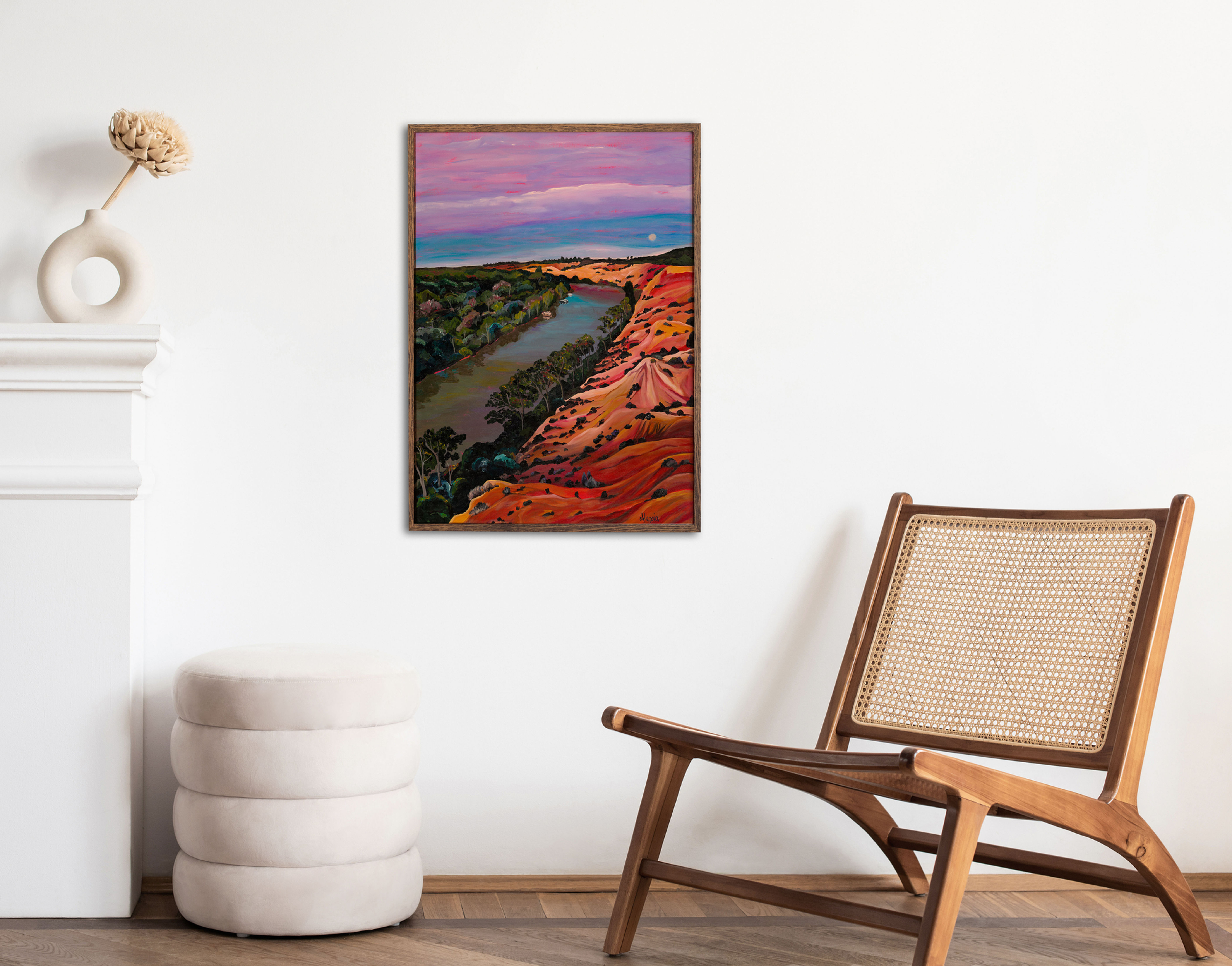 Under the Easter Moon Fine Art Print