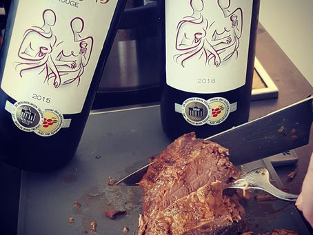 Amethystos Red 2015 and 2018 from Domaine Costa Lazaridi
