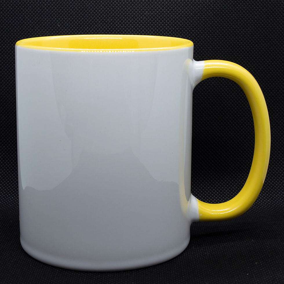 Miniatura: Taza aza y interior de color 11 oz.