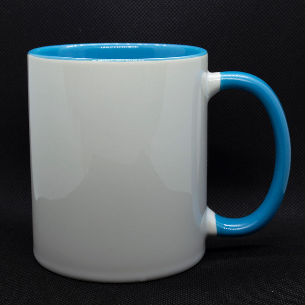 Taza aza y interior de color 11 oz.