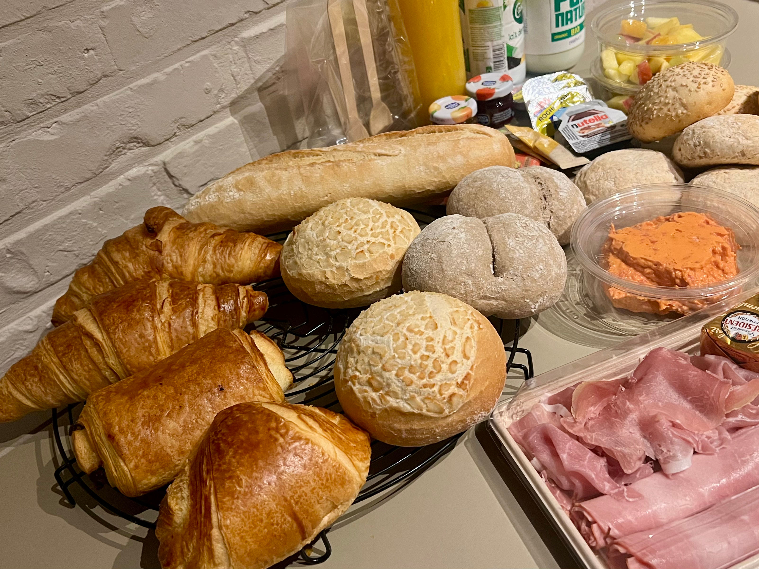 Luxe ontbijt zonder cava Prijs per persoon