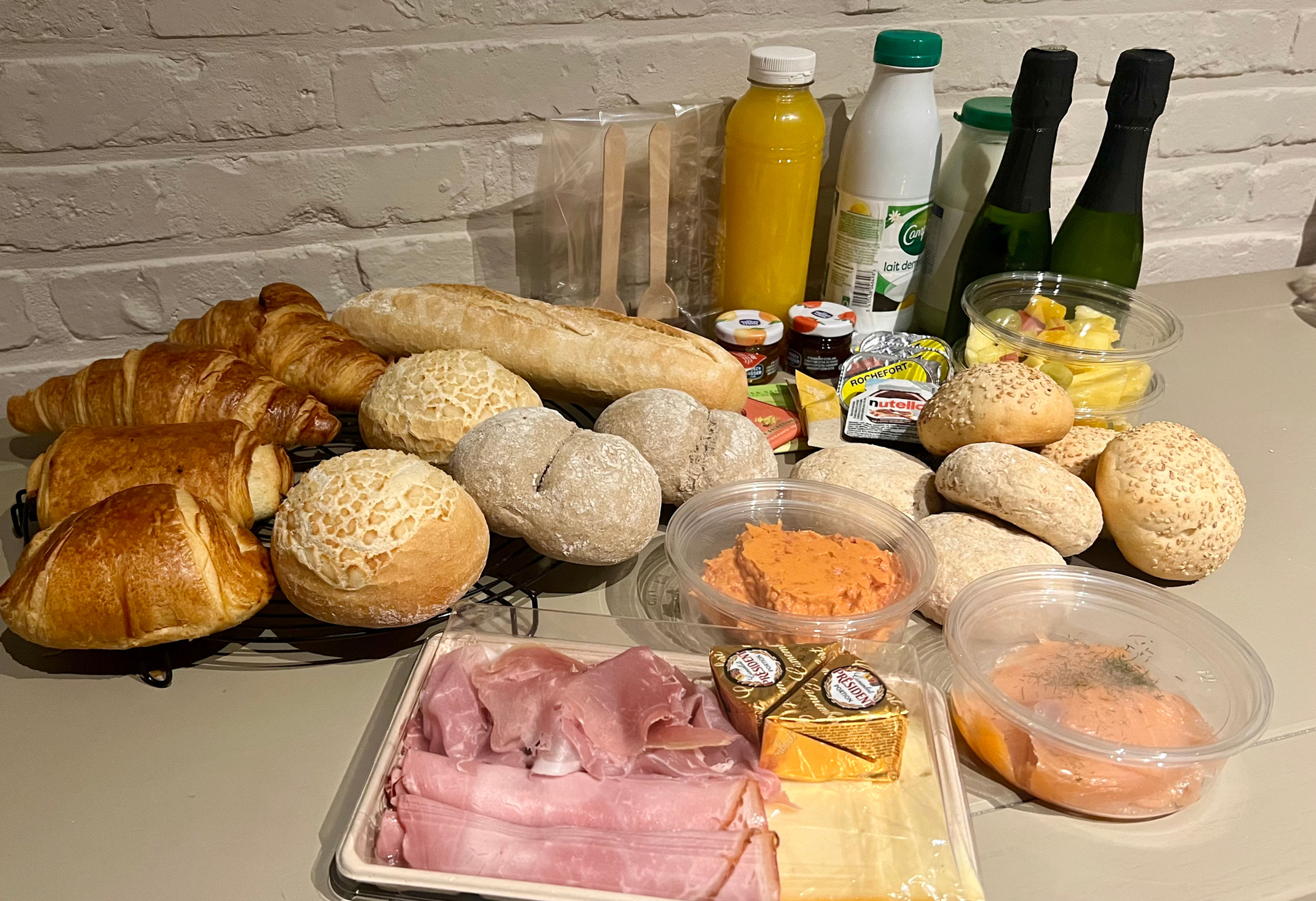 Luxe ontbijt met cava Prijs per persoon