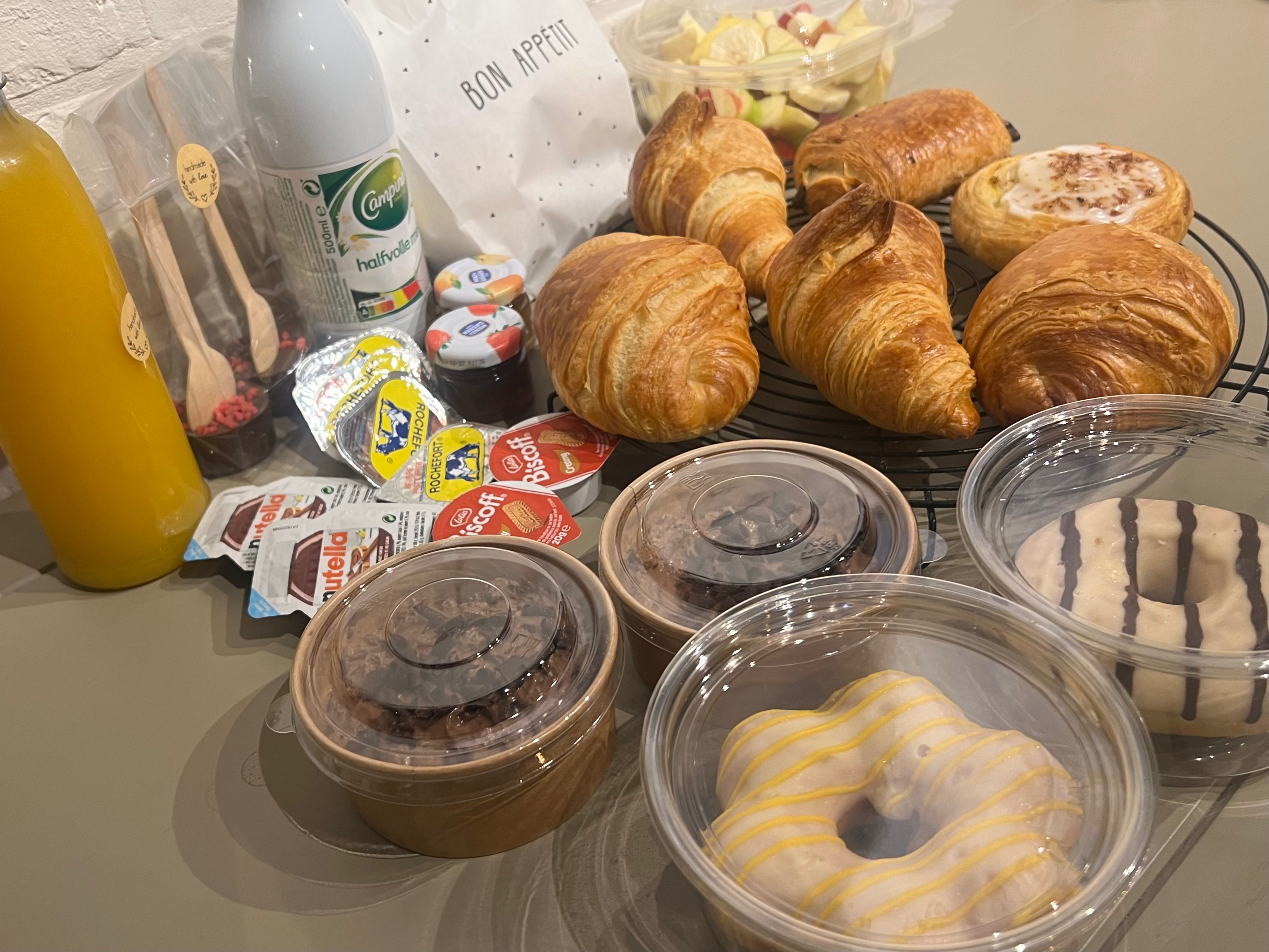 Zoet ontbijt Prijs per persoon