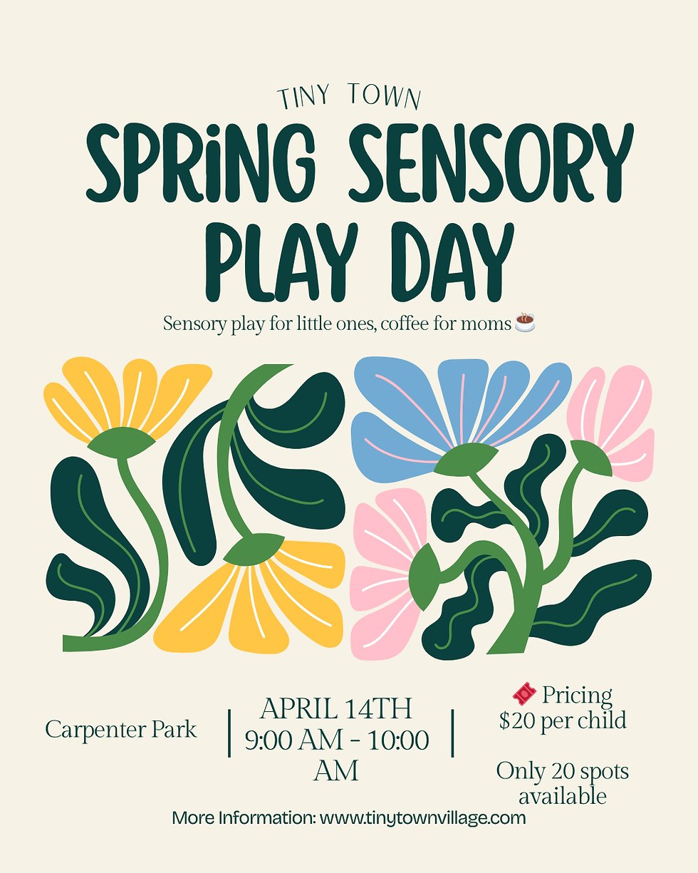 Bloom & Play: A Spring Sensory Experience ๐ท
