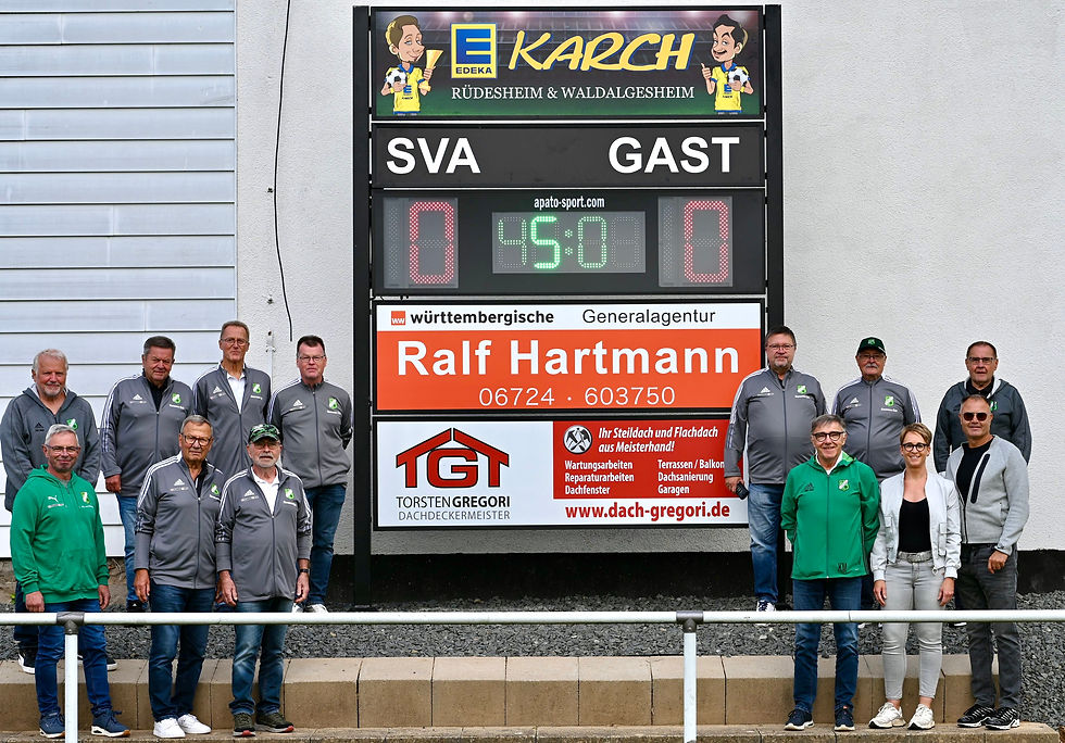 Was lange währt, wird endlich gut … die Geschichte der neuen Anzeigetafel der Alemannia