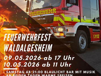 Feuerwehrfest in Waldalgesheim