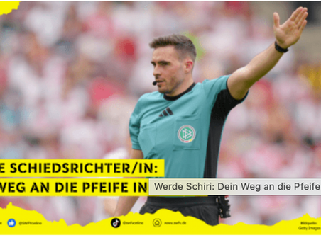 Werde Schiedsrichter
