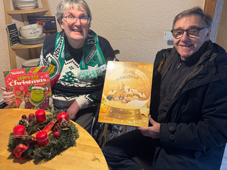 Spende von Weihnachtskalendern