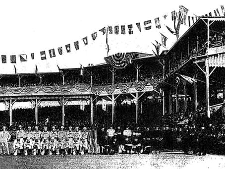 Opening Day 1888 at Polo Grounds